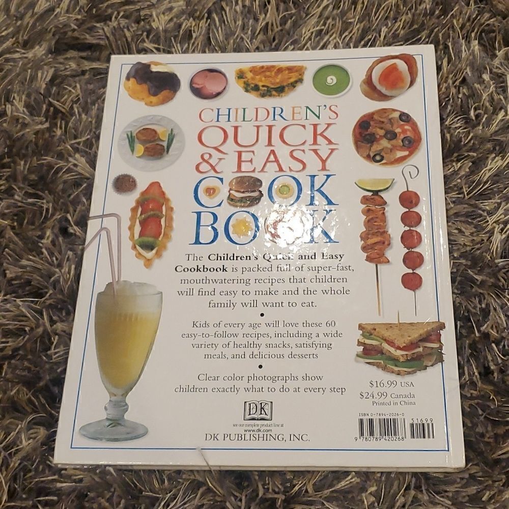 Book - Children's Quick & Easy Cookbook - Picture 3 of 3